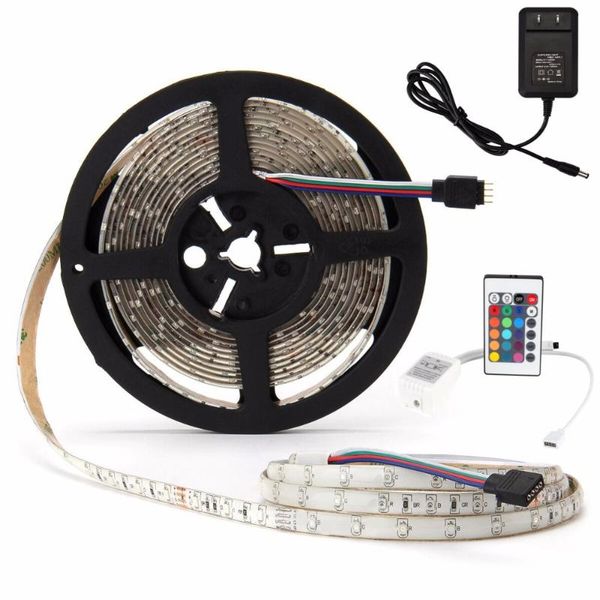 strips 16 colors led strip light kit 5m 3528 smd 60leds/m dc 12v waterproof dimmable flexible rgb lamp band with ir remote control
strips 16 colors led strip light kit 5m 3528 smd 60leds/m dc 12v waterproof dimmable flexible rgb lamp band with ir remote control