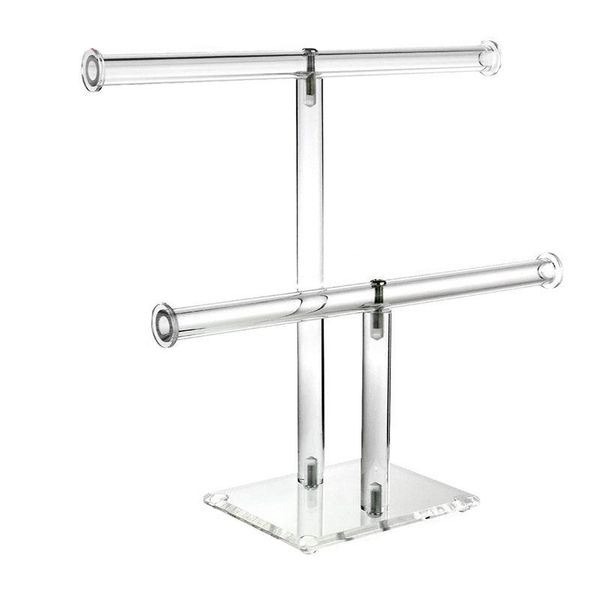 jewelry pouches, bags clear acrylic round bracelet display holder 2 tier t-bar stand organizer, Pink;blue
jewelry pouches, bags clear acrylic round bracelet display holder 2 tier t-bar stand organizer, Pink;blue