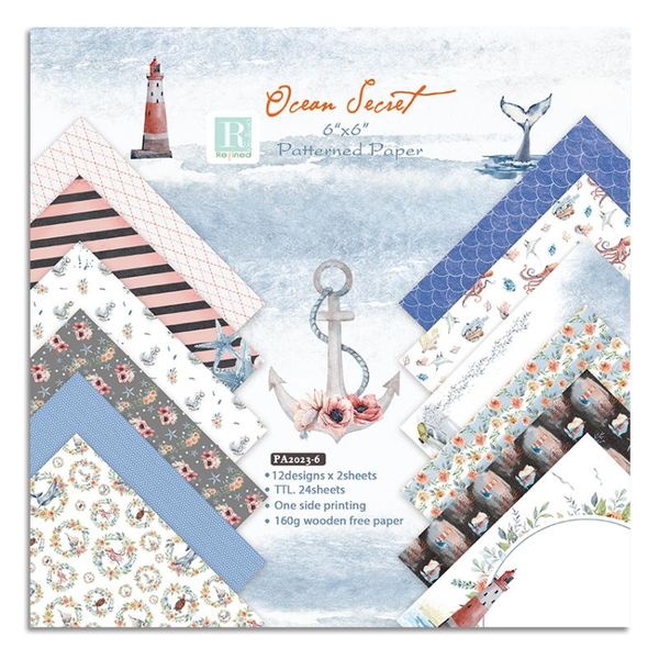 gift wrap 24 sheets 6"x6" ocean seciet patterned paper pad diy scrapbooking pack handmade craft background alinacutle
gift wrap 24 sheets 6"x6" ocean seciet patterned paper pad diy scrapbooking pack handmade craft background alinacutle