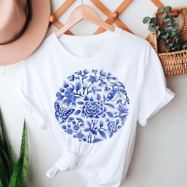 women's t-shirt women summer ladies tshirts butterfly casual floral fashion short sleeve clothes stylish t lady print sweet tee, White
women's t-shirt women summer ladies tshirts butterfly casual floral fashion short sleeve clothes stylish t lady print sweet tee, White