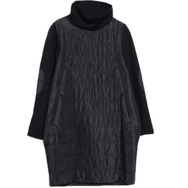 autumn winter korean version women dress standing collar quilted long sleeved large size slim warm cotton jacket a807, Black;gray
autumn winter korean version women dress standing collar quilted long sleeved large size slim warm cotton jacket a807, Black;gray