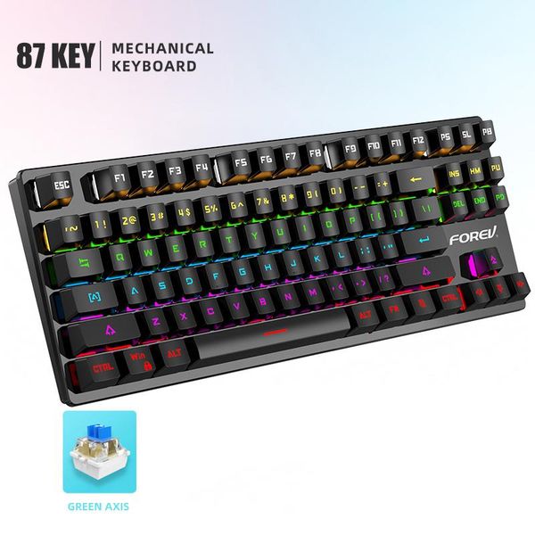 keyboards wired gaming mechanical keyboard green axis 87key anti-ghosting rgb/ mix backlit led usb for gamer pc laptop
keyboards wired gaming mechanical keyboard green axis 87key anti-ghosting rgb/ mix backlit led usb for gamer pc laptop