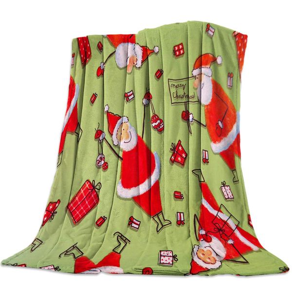 flannel fleece blanket 50x60 inch, bed sofa and couch decorative blanket, funny santa claus gift box and christmas balls
flannel fleece blanket 50x60 inch, bed sofa and couch decorative blanket, funny santa claus gift box and christmas balls