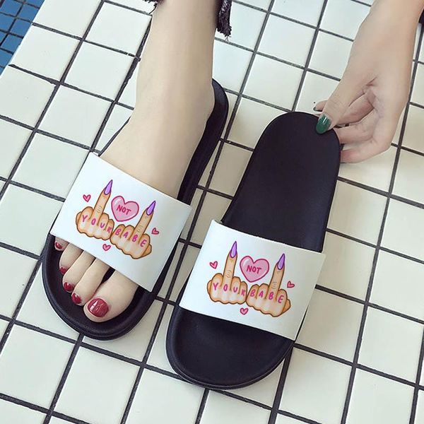 slippers korean version women indoor summer lady bathroom fashion comfort flip flops, Black
slippers korean version women indoor summer lady bathroom fashion comfort flip flops, Black