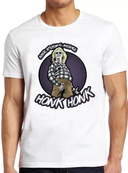 beetlejuice honk slogan 80s cult film funny vintage cool gift tee t shirt 4152, White;black
beetlejuice honk slogan 80s cult film funny vintage cool gift tee t shirt 4152, White;black
