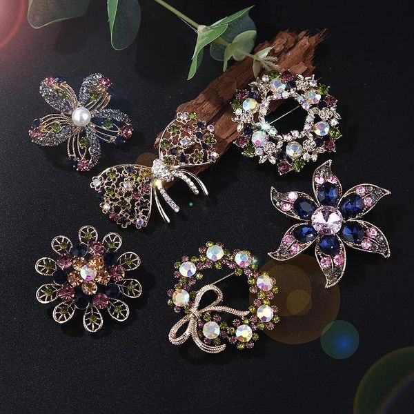 fashion colorful rhinestone wreath flower bow brooch pin corsage elegant jewelry pins, brooches, Gray
fashion colorful rhinestone wreath flower bow brooch pin corsage elegant jewelry pins, brooches, Gray