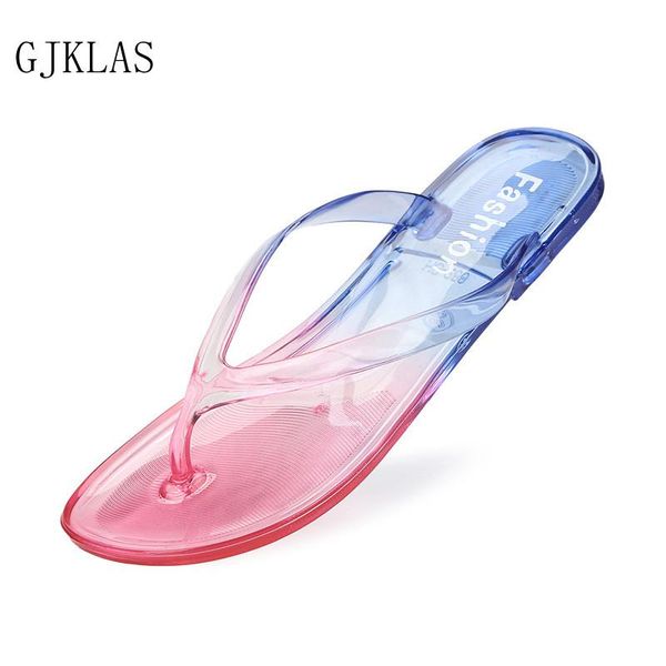 slippers summer flip flops women casual shoes flats transparent mules de mujer fashion flat jelly sandals womens beach pvc, Black
slippers summer flip flops women casual shoes flats transparent mules de mujer fashion flat jelly sandals womens beach pvc, Black