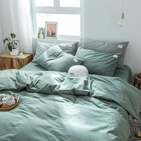 bedding sets ins net red washed cotton four piece set of pure quilt sheet student dormitory three 4
bedding sets ins net red washed cotton four piece set of pure quilt sheet student dormitory three 4