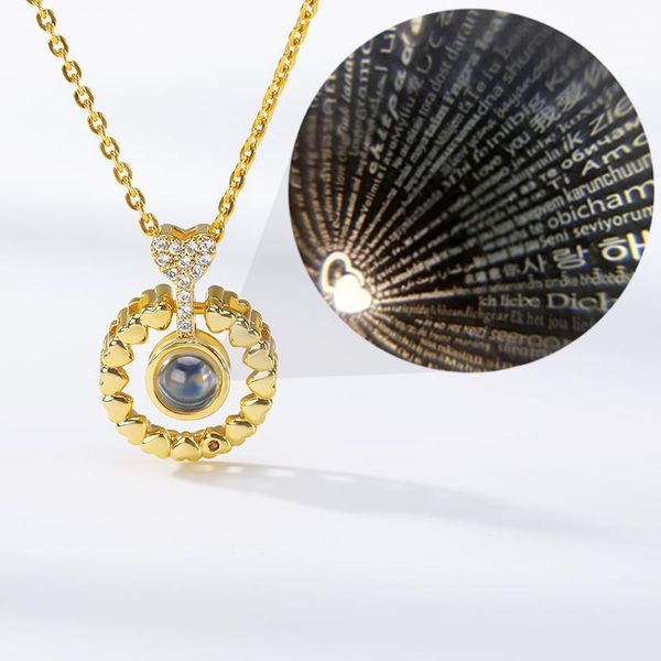 pendant necklaces 2021 arrival vsco rose gold heart 100 languages i love you projection necklace romantic memory wedding jewelry1, Silver
pendant necklaces 2021 arrival vsco rose gold heart 100 languages i love you projection necklace romantic memory wedding jewelry1, Silver