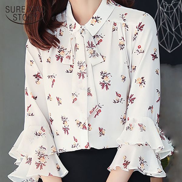 fashion print chiffon blouse shirt flare sleeve women white shirts women's blouses ladies 2760 50 210415
fashion print chiffon blouse shirt flare sleeve women white shirts women's blouses ladies 2760 50 210415