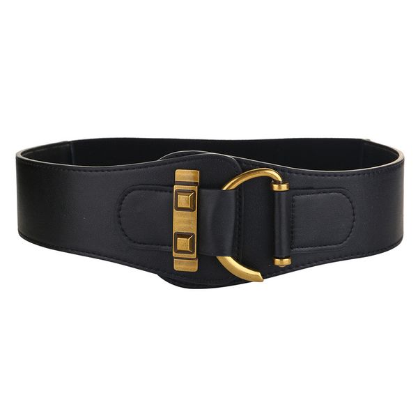 casual wide elastic belt dress diagonal leather waist cover women decorative sweater belts, Black;brown
casual wide elastic belt dress diagonal leather waist cover women decorative sweater belts, Black;brown
