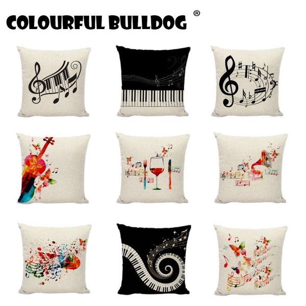 fashion music series cushion covers creative piano guitar pattern printed home decor couch linen cotton modern throw pillow case cushion/dec
fashion music series cushion covers creative piano guitar pattern printed home decor couch linen cotton modern throw pillow case cushion/dec