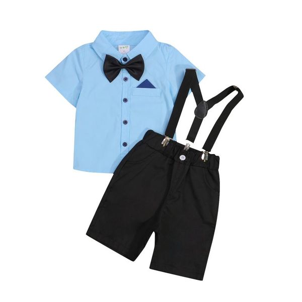 clothing sets toddler born baby boy solid color clothes set, boys short sleeve lapel neck shirt + suspender shorts for summer, White
clothing sets toddler born baby boy solid color clothes set, boys short sleeve lapel neck shirt + suspender shorts for summer, White