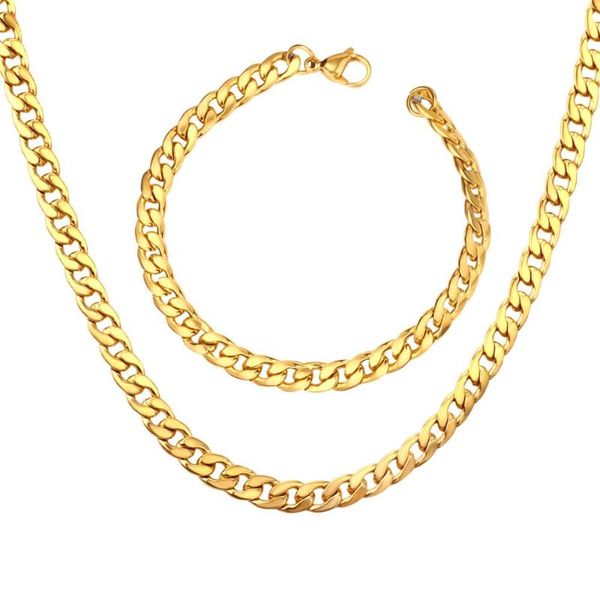 earrings & necklace luxukisskids gold bracelet jewelry set party wholesale color stainless steel cuban chain men, Silver
earrings & necklace luxukisskids gold bracelet jewelry set party wholesale color stainless steel cuban chain men, Silver