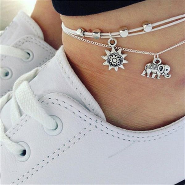 anklets european and american cross-border jewelry elephant sun three-layer multi-layer retro fashion ladies anklet alloy bracelet whole, Red;blue
anklets european and american cross-border jewelry elephant sun three-layer multi-layer retro fashion ladies anklet alloy bracelet whole, Red;blue
