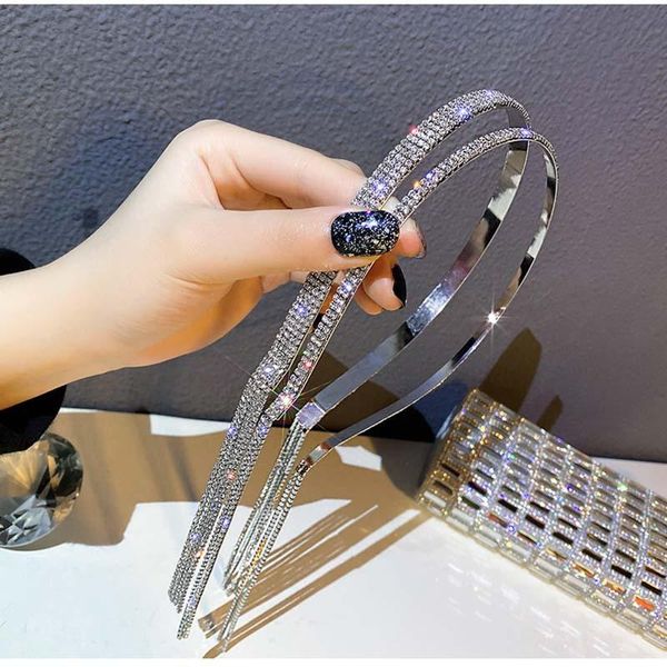 hair clips & barrettes simple korean headdress full water drill headband ladies long crystal card head with princess wedding jewel party gif, Golden;silver
hair clips & barrettes simple korean headdress full water drill headband ladies long crystal card head with princess wedding jewel party gif, Golden;silver