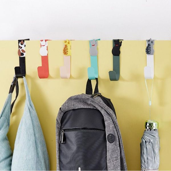 hooks & rails metal cute punch cat towel holder clothes rack door hook hat hanger 
hooks & rails metal cute punch cat towel holder clothes rack door hook hat hanger