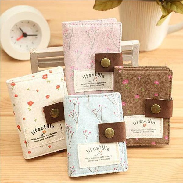 card holders fashion women 20 slot floral holder id business bank wallet cash canvas bag, Brown;gray
card holders fashion women 20 slot floral holder id business bank wallet cash canvas bag, Brown;gray