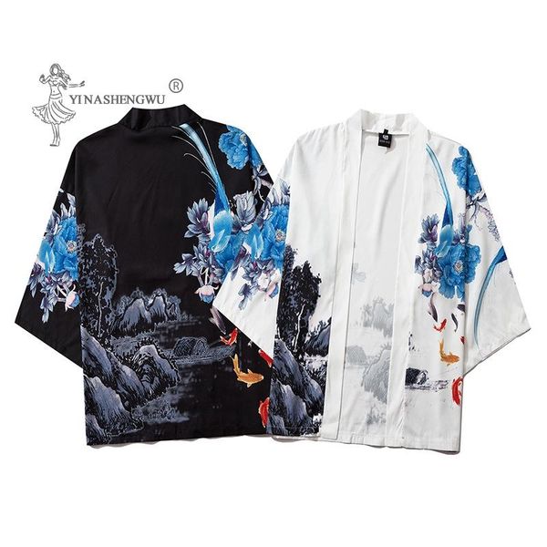 japanese costume 14 styles print kimono coat t-shirt men harajuku women bra japan haori coats cardigan shirt yukata jacket ethnic cloth, Red
japanese costume 14 styles print kimono coat t-shirt men harajuku women bra japan haori coats cardigan shirt yukata jacket ethnic cloth, Red