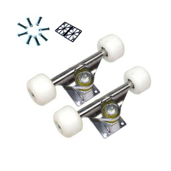 -2 pcs skateboard bridge wheels 5 inch trucks four-wheel support and parts long board skateboarding
-2 pcs skateboard bridge wheels 5 inch trucks four-wheel support and parts long board skateboarding