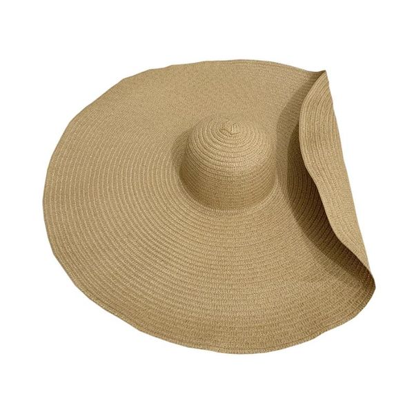 women 25cm wide brim oversized beach hats large straw hat uv protection foldable sun shade wholesale drop, Blue;gray
women 25cm wide brim oversized beach hats large straw hat uv protection foldable sun shade wholesale drop, Blue;gray