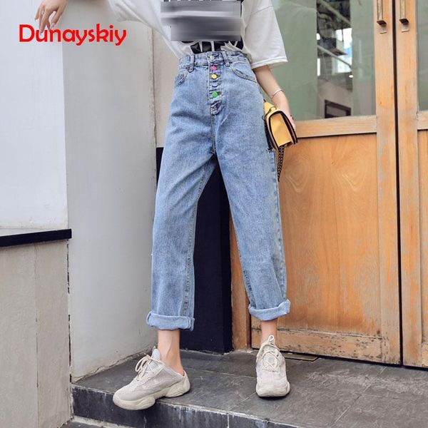 women's jeans shredded hole female ankle length buttons high waist loose harem pants women casual denim trousers 2021 s-2xl, Blue
women's jeans shredded hole female ankle length buttons high waist loose harem pants women casual denim trousers 2021 s-2xl, Blue