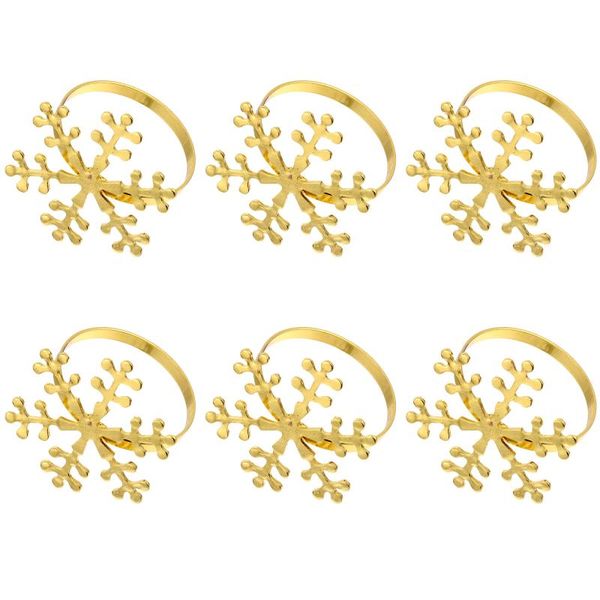 napkin rings 6 pcs snowflake ring buckle xmas holder christmas for banquet dinner party
napkin rings 6 pcs snowflake ring buckle xmas holder christmas for banquet dinner party