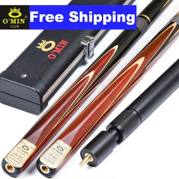 original o'min tulip one piece 3/4 split snooker cue 9.5-10mm tip professional ash wood shaft with excellent scalable extension billiar
original o'min tulip one piece 3/4 split snooker cue 9.5-10mm tip professional ash wood shaft with excellent scalable extension billiar