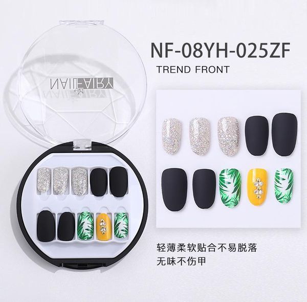 lamemoria 30pcs packaging with fake nails diamond nail patch wearable waterproof boxed diy false toolkit1, Red;gold
lamemoria 30pcs packaging with fake nails diamond nail patch wearable waterproof boxed diy false toolkit1, Red;gold