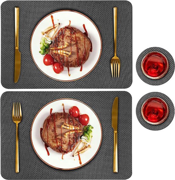 mats & pads placemat with coasters heat stain scratch resistant non-slip waterproof oil-proof washable wipeable outdoor indoor place
mats & pads placemat with coasters heat stain scratch resistant non-slip waterproof oil-proof washable wipeable outdoor indoor place