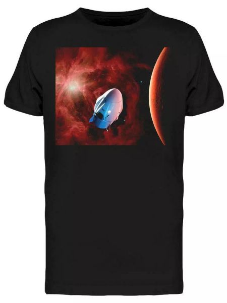 Cargo Spacecraft Near Mars Tee Men's -Image by Shutterstock, White;black
Cargo Spacecraft Near Mars Tee Men's -Image by Shutterstock, White;black