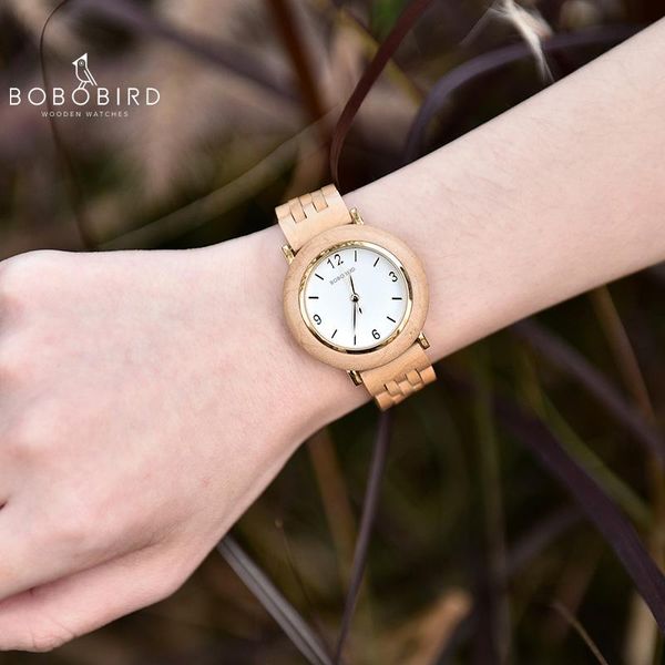 wristwatches bobobird ladies wrist watch zegarek damski wooden watches women luxury handmade female clock gift for in box, Slivery;brown
wristwatches bobobird ladies wrist watch zegarek damski wooden watches women luxury handmade female clock gift for in box, Slivery;brown
