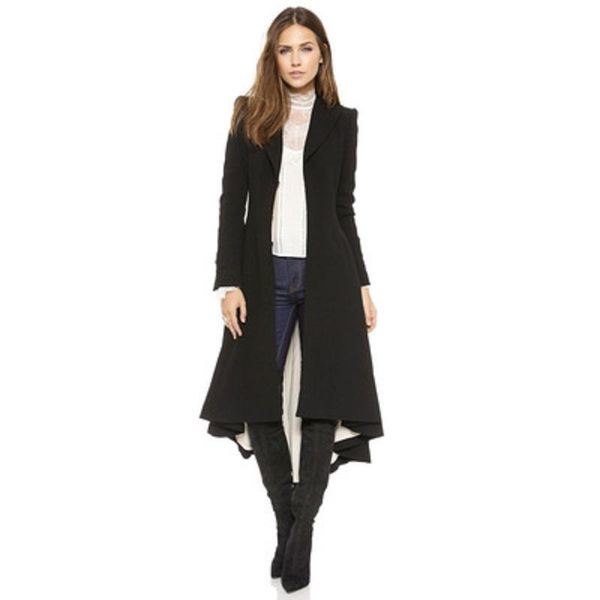 women's wool & blends liva girl 2021 winter woman loose coat jacket women woolen simple elegant lady long blend coats cardigan, Black
women's wool & blends liva girl 2021 winter woman loose coat jacket women woolen simple elegant lady long blend coats cardigan, Black