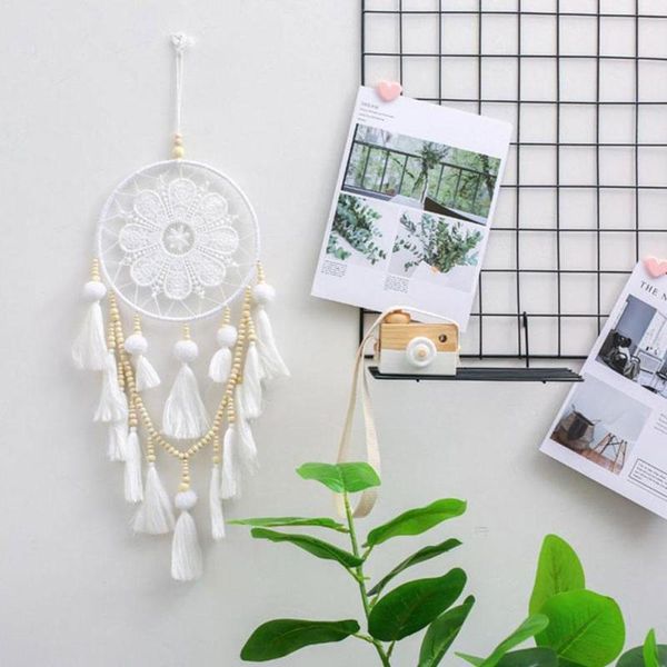 handmade dreamcatcher wind chimes home pendant craft gift decoration car hanging bedroom decorative objects & figurines
handmade dreamcatcher wind chimes home pendant craft gift decoration car hanging bedroom decorative objects & figurines