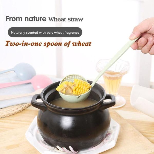 in 1 wheat straw soup spoon long handle lovely porridge spoons with filter dinnerware cooking tools kitchen accessories
in 1 wheat straw soup spoon long handle lovely porridge spoons with filter dinnerware cooking tools kitchen accessories