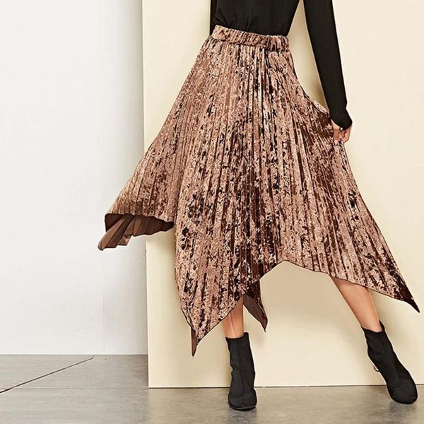 skirts fall boho elegant casual women pleated high waist plain asymmetric female fashion ol vintage winter coffee, Black
skirts fall boho elegant casual women pleated high waist plain asymmetric female fashion ol vintage winter coffee, Black