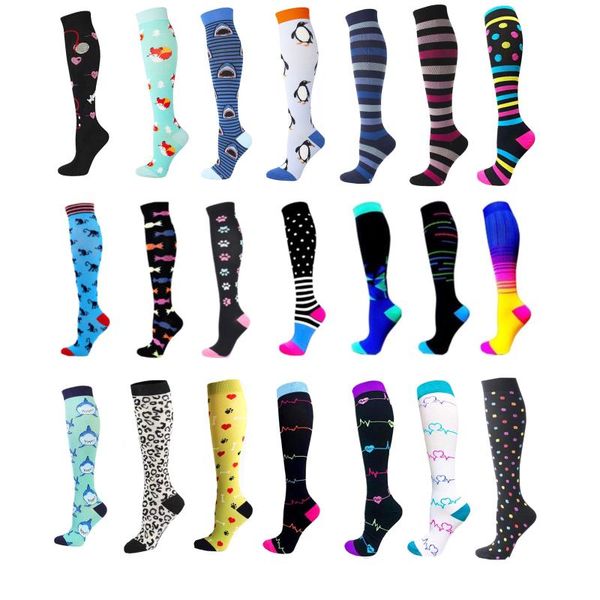 men's socks 58 styles compression women men animal tube comfortable athletic nursing stockings 20-30 mmhg for marathon running, Black
men's socks 58 styles compression women men animal tube comfortable athletic nursing stockings 20-30 mmhg for marathon running, Black