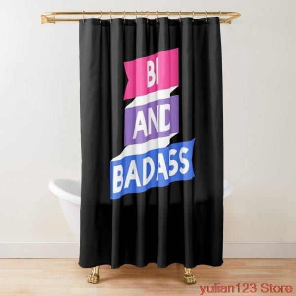 bi and badass lgbt gay pride bisexual shower curtain for bathroom - waterproof with 12 hooks curtains
bi and badass lgbt gay pride bisexual shower curtain for bathroom - waterproof with 12 hooks curtains