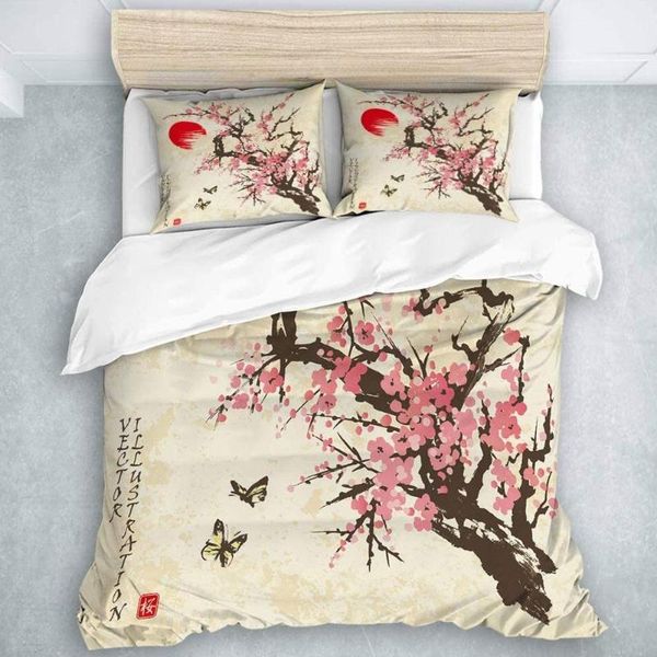 bedding sets retro spring 3d digital printing brushed british size three-piece home textile
bedding sets retro spring 3d digital printing brushed british size three-piece home textile