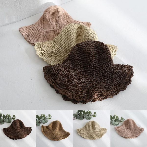cloches fashion bucket hat women casual wide brimmed straw beach parent-child outing summer fisherman hats cap l511, Blue;gray
cloches fashion bucket hat women casual wide brimmed straw beach parent-child outing summer fisherman hats cap l511, Blue;gray
