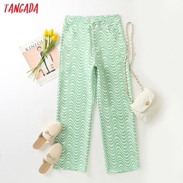 women's pants & capris tangada fashion women green wave suit trousers pockets buttons office lady pantalon an25, Black;white
women's pants & capris tangada fashion women green wave suit trousers pockets buttons office lady pantalon an25, Black;white