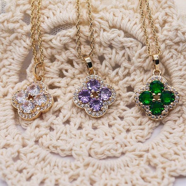 pendant necklaces ascona fashion four-leaf clover heart necklace ladies mother's day birthday jewelry, Silver
pendant necklaces ascona fashion four-leaf clover heart necklace ladies mother's day birthday jewelry, Silver