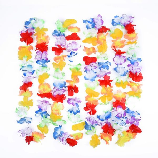 decorative flowers & wreaths 10pcs set hawaiian flower garland necklace colorful for beach fancy dress wedding party diy decorations
decorative flowers & wreaths 10pcs set hawaiian flower garland necklace colorful for beach fancy dress wedding party diy decorations