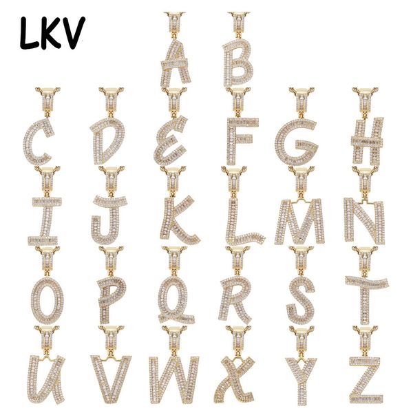 creative 26 english letter pendant can be spliced with hiphop trendsetter full zircon 18k gold-plated necklace, Silver
creative 26 english letter pendant can be spliced with hiphop trendsetter full zircon 18k gold-plated necklace, Silver