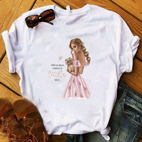 cat girl printed short sleeve womens t shirts loose tee clothes graphic, White
cat girl printed short sleeve womens t shirts loose tee clothes graphic, White