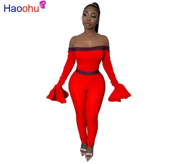 women's jumpsuits & rompers haoohu autumn women winter long sleeve jumpsuit slash neck flare night club romper party playsuit overalls, Black;white
women's jumpsuits & rompers haoohu autumn women winter long sleeve jumpsuit slash neck flare night club romper party playsuit overalls, Black;white