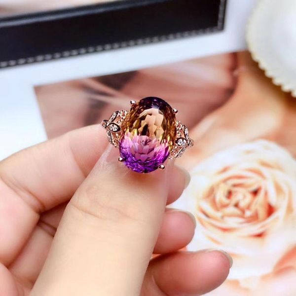 100% natural and real ametrine ring 925 sterling silver fashion wedding jewelry wholesale cluster rings, Golden;silver
100% natural and real ametrine ring 925 sterling silver fashion wedding jewelry wholesale cluster rings, Golden;silver