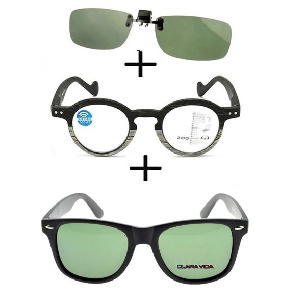 sunglasses 3pcs progressive multifocal near and far reading glasses for men women +squared polarized pillot + clip, White;black
sunglasses 3pcs progressive multifocal near and far reading glasses for men women +squared polarized pillot + clip, White;black