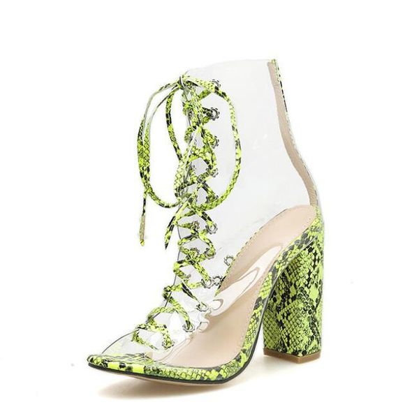 dress shoes pvc transparent green serpentine ankle strap boots sandals peep toe chunky heels mujer women, Black
dress shoes pvc transparent green serpentine ankle strap boots sandals peep toe chunky heels mujer women, Black