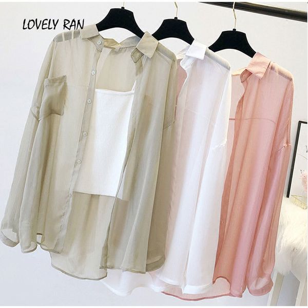 women's knits & tees sweet chiffon sunscreen women shirts turn down collar long sleeve single breasted female shirt summer solid l, White
women's knits & tees sweet chiffon sunscreen women shirts turn down collar long sleeve single breasted female shirt summer solid l, White